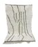 Handmade natural wool Berber rug size 150 x 250 cm
