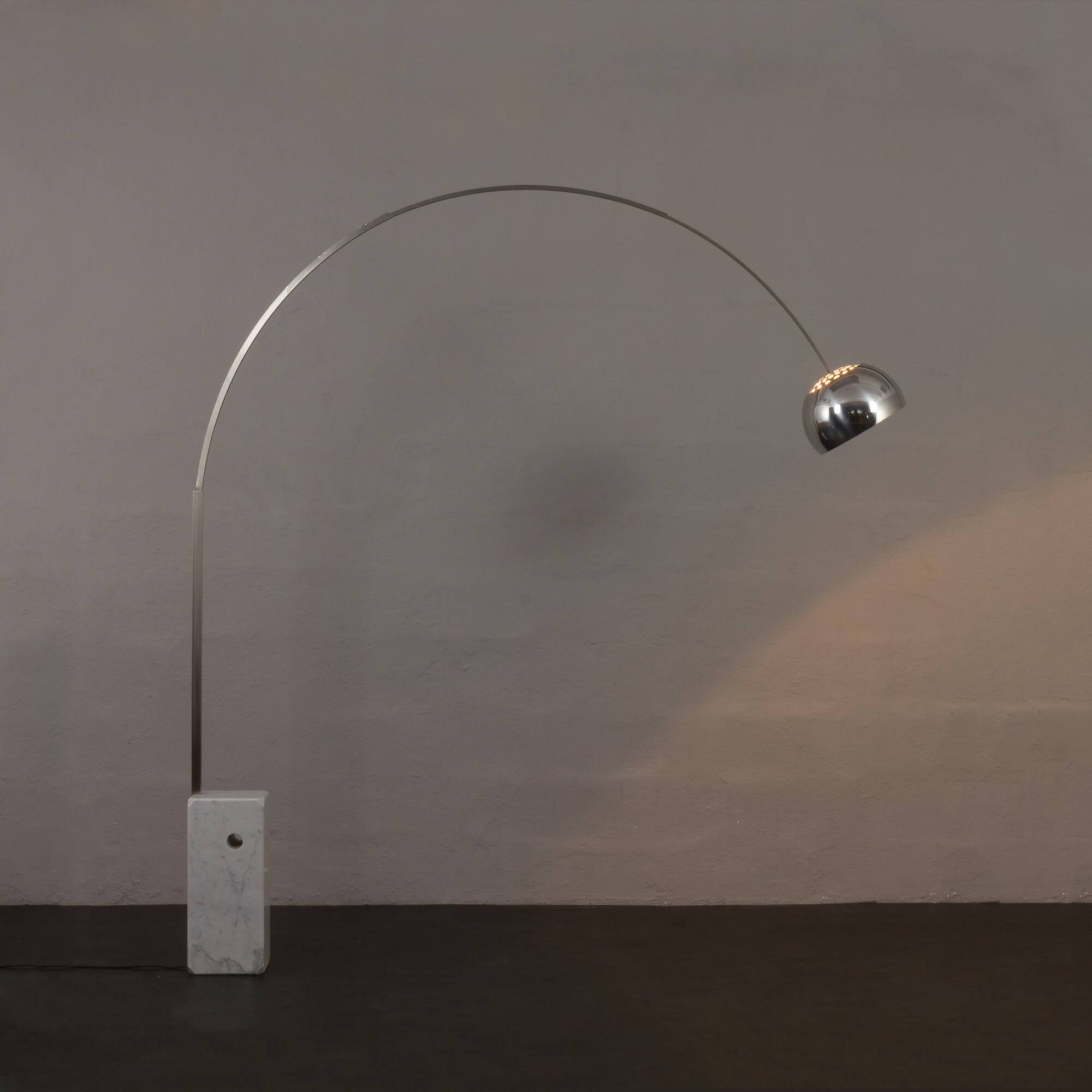 Italian floor lamp "Arco" by Achille & Pier Giacomo Castiglioni for Flos
