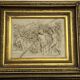 Marble high relief by François Duquesnoy "Putti, garlands and flowers" Paris, 1892