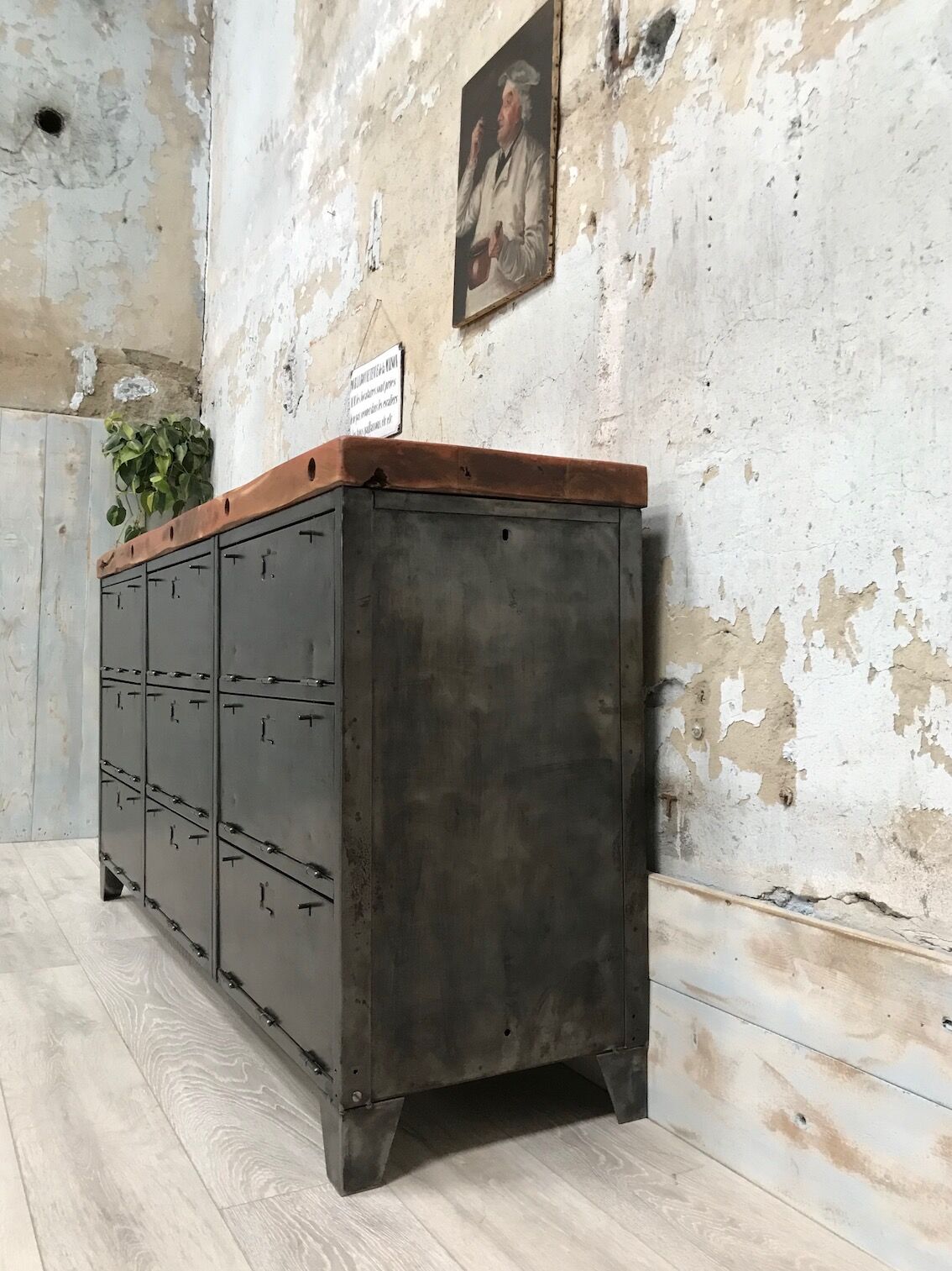 Industrial sideboard