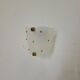 Vintage Arlus wall light in perspex and brass 1950s