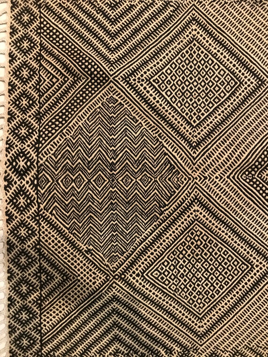 Tapis kilim marocain zanafi