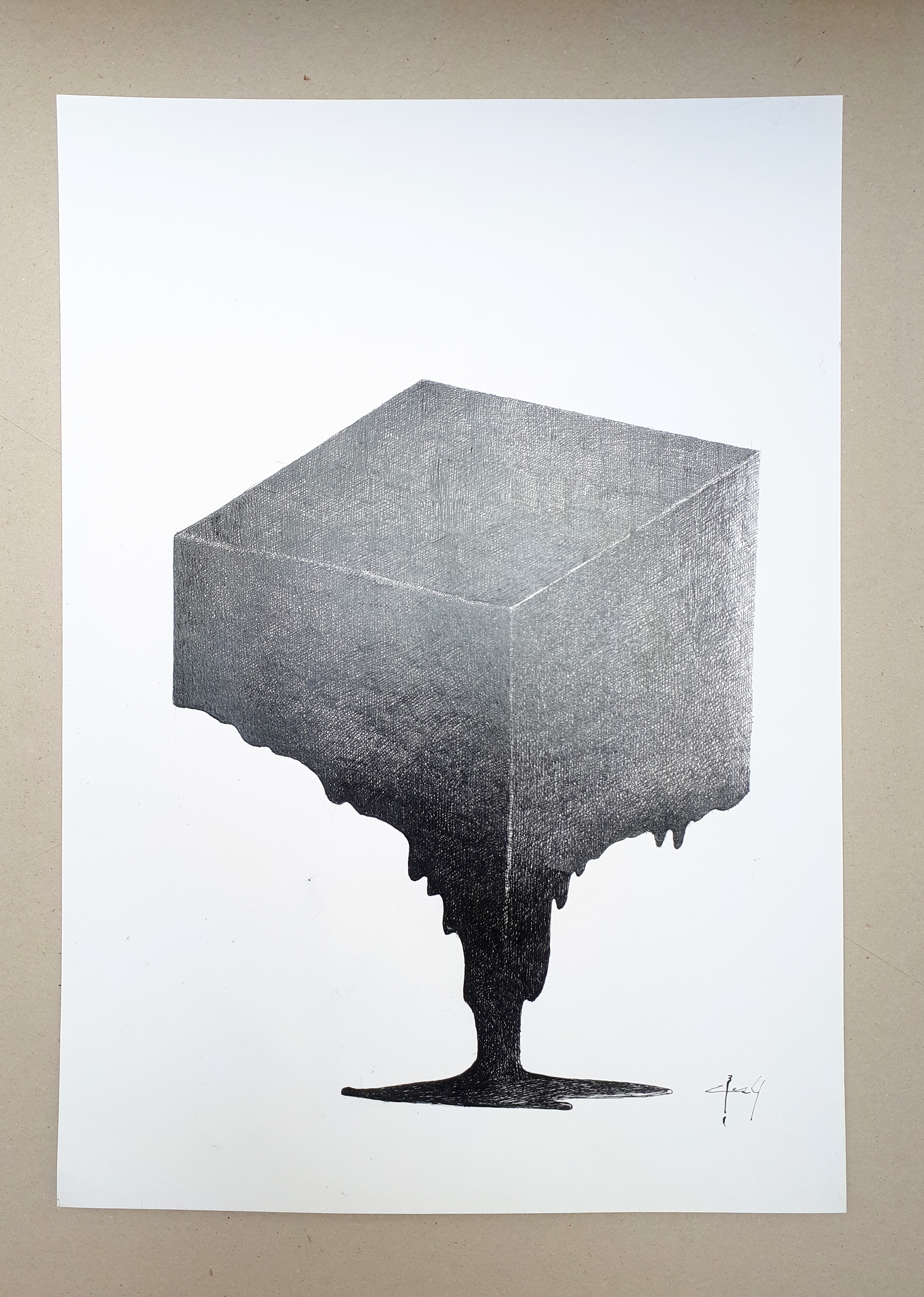 "rebuilt" encre de chine