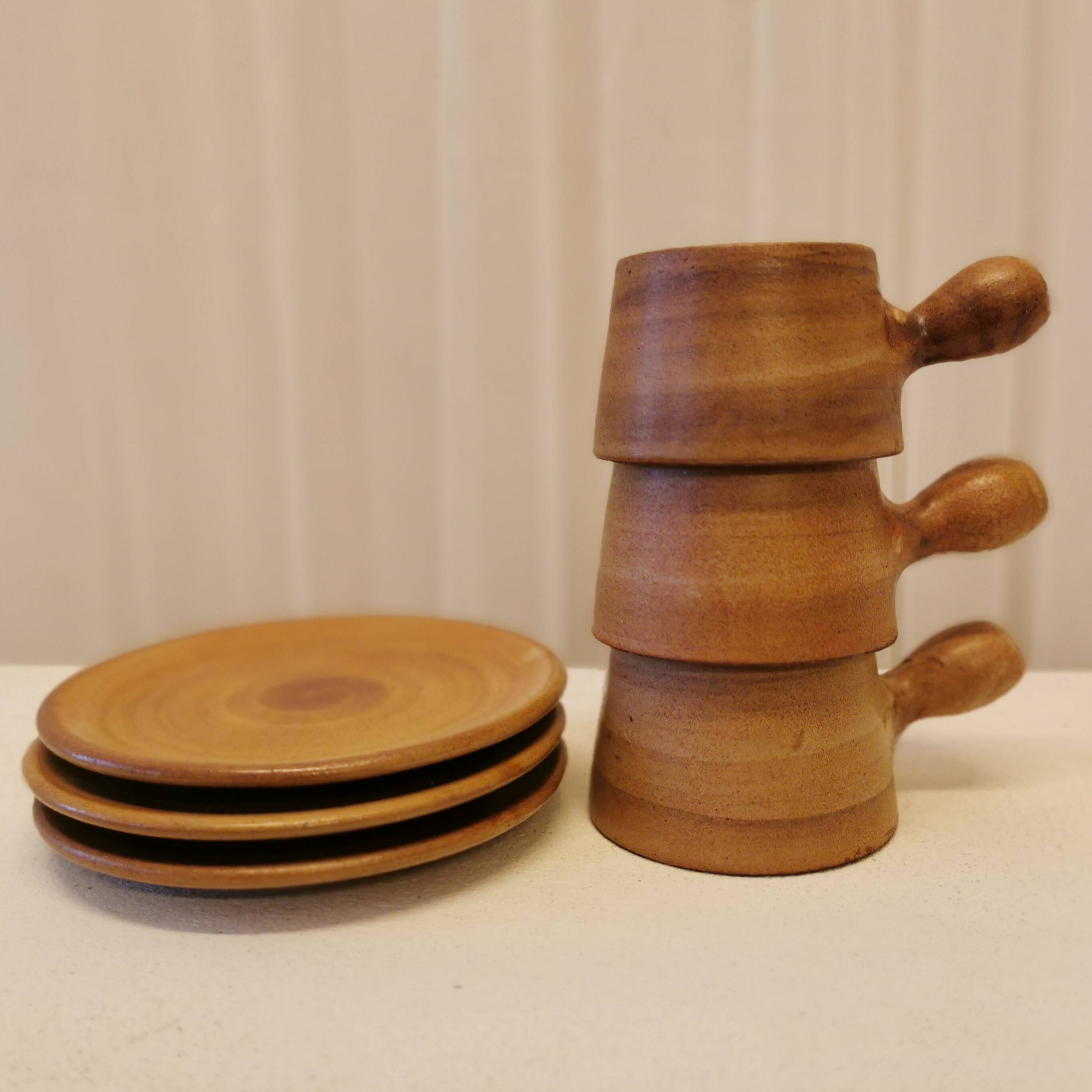 Set of 6 coffee cups