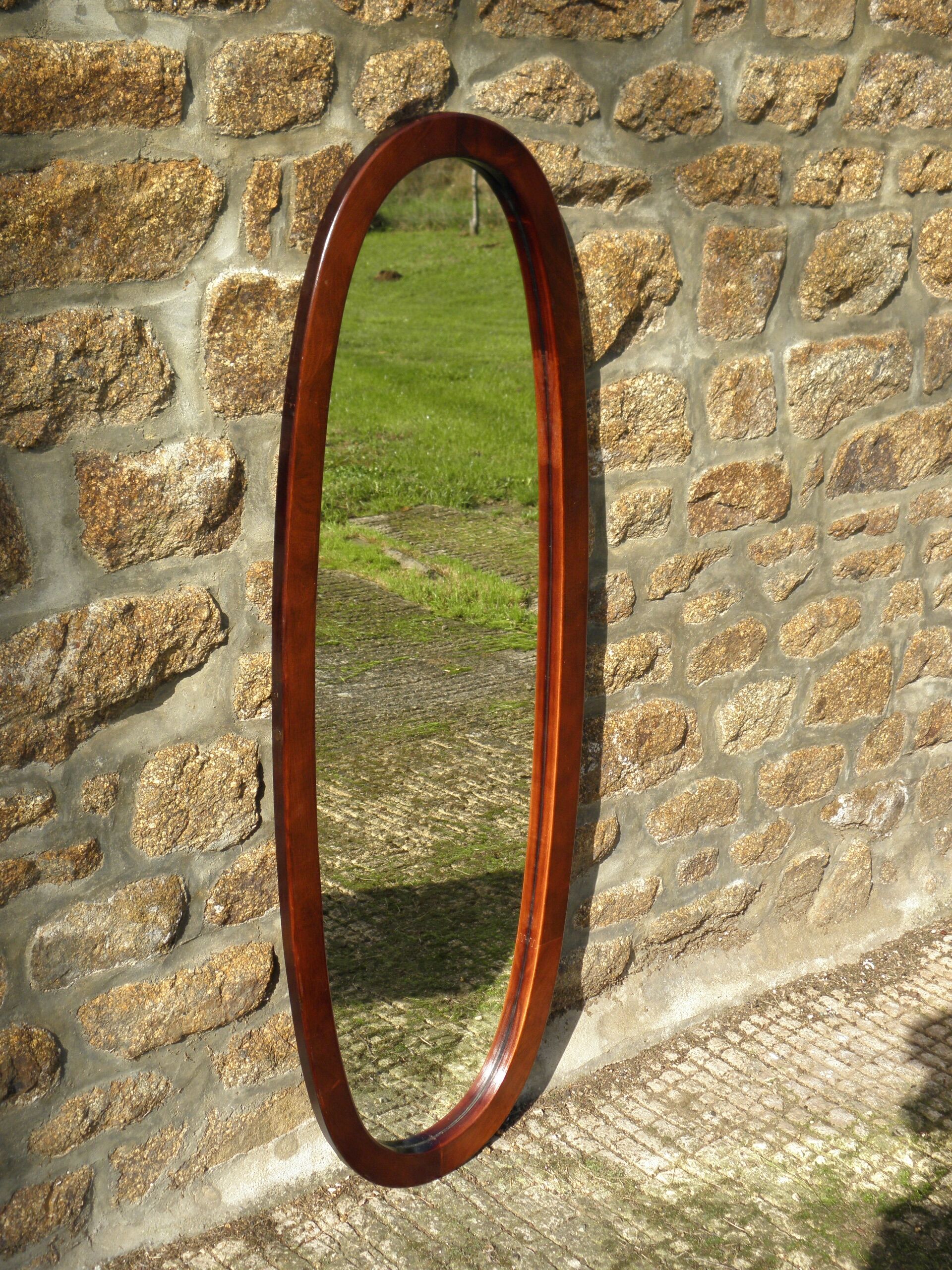 Oval mirror 120 cm
