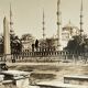 Old photography stereo, stereograph, luxury albumine 1903 Sultan Ahmed Mosque 1st