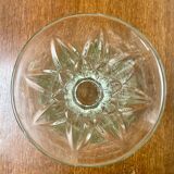 Vintage molded glass vase