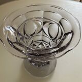 Vase Art déco en cristal violine