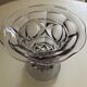 Art Deco vase in purple crystal