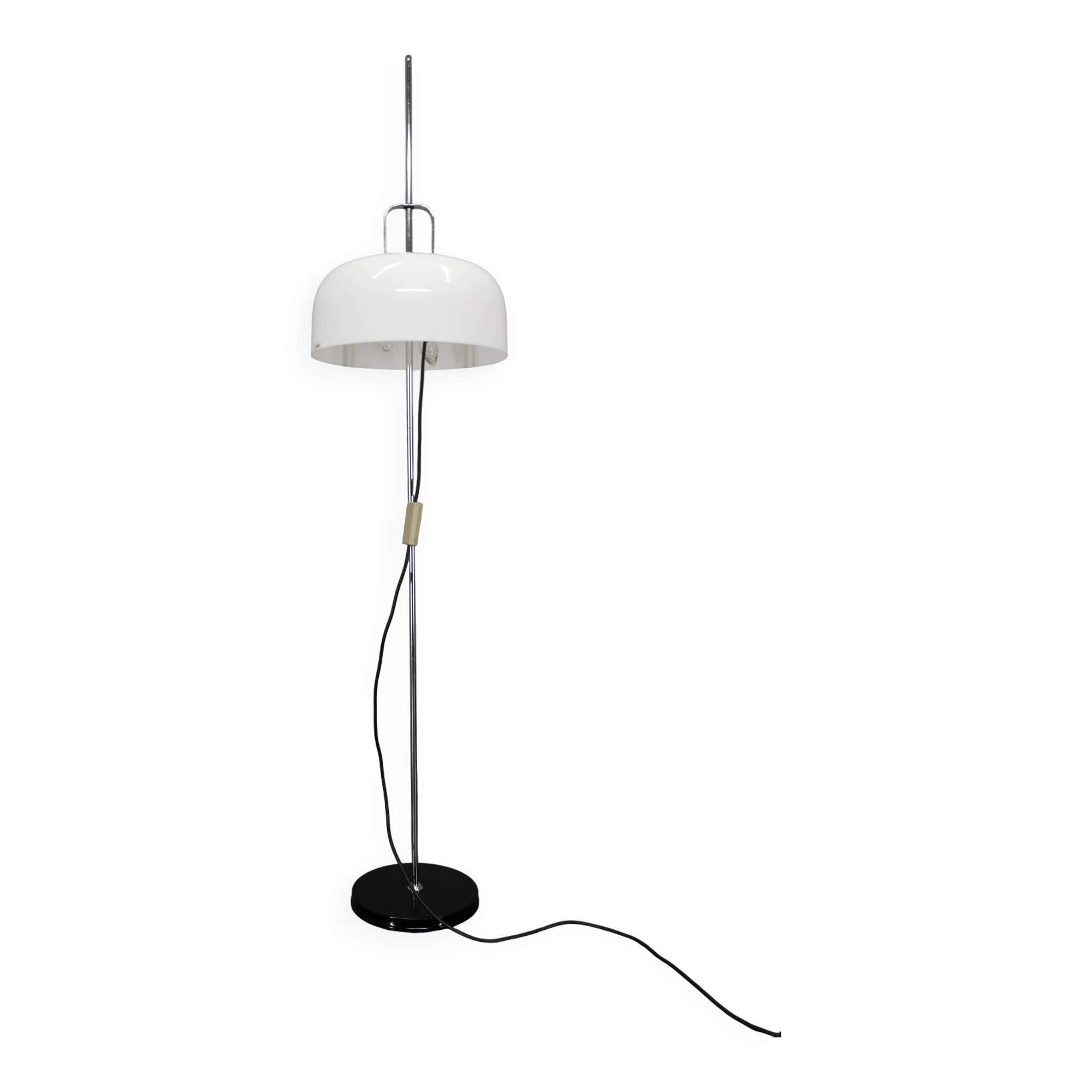 Mid-Century Adjustable Floor Lamp Designed by Guzzini for Meblo, 1970s