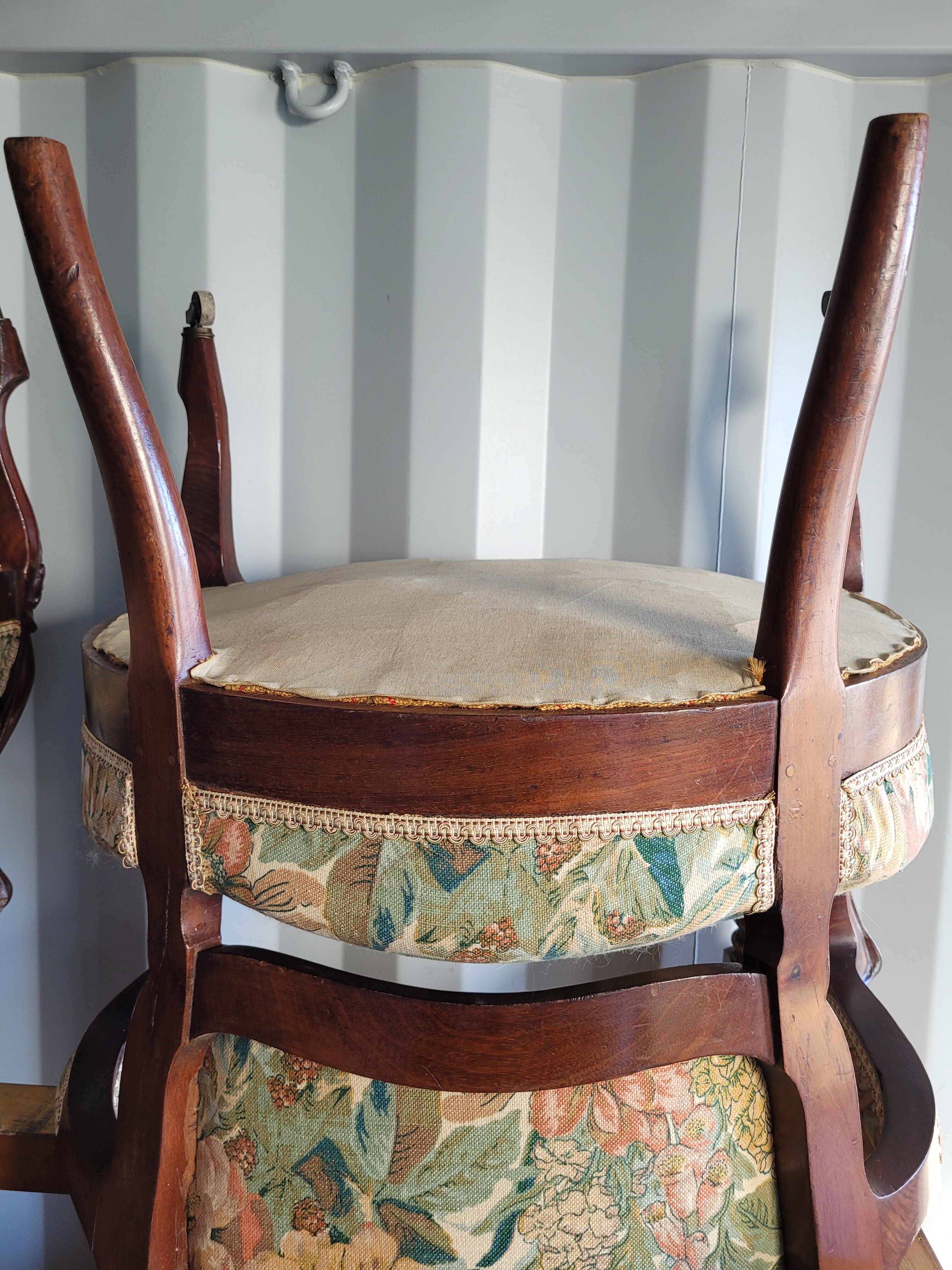 Louis XV style sofa and armchairs