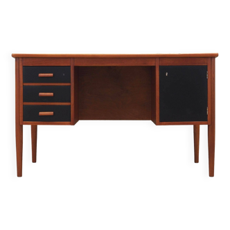 Teak desk, Danish design, 1970s, production: Denmark