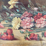 Canvas signed H Leveillard