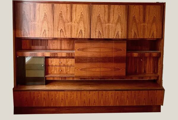 Living style Mid-Century, en Palissandre de Rio, SIMAT