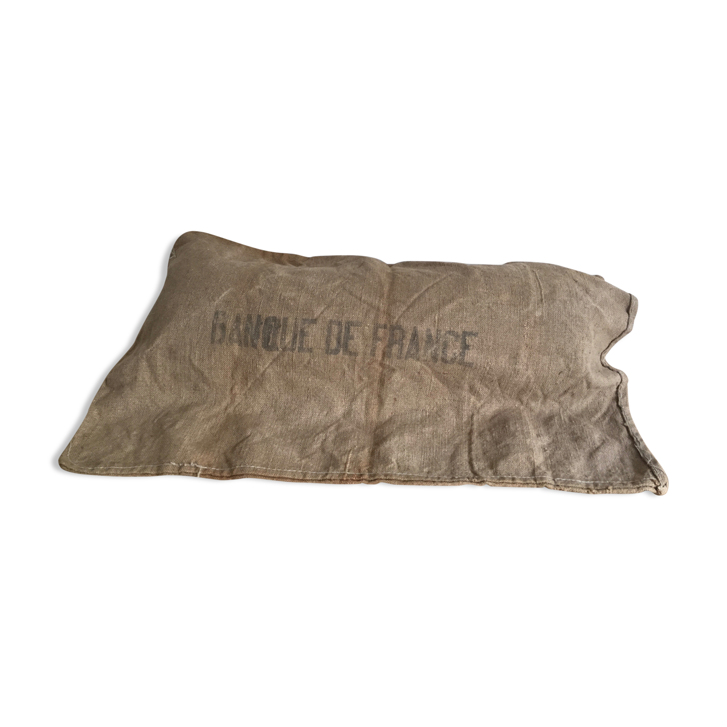 Sac toile de jute "Banque de France"