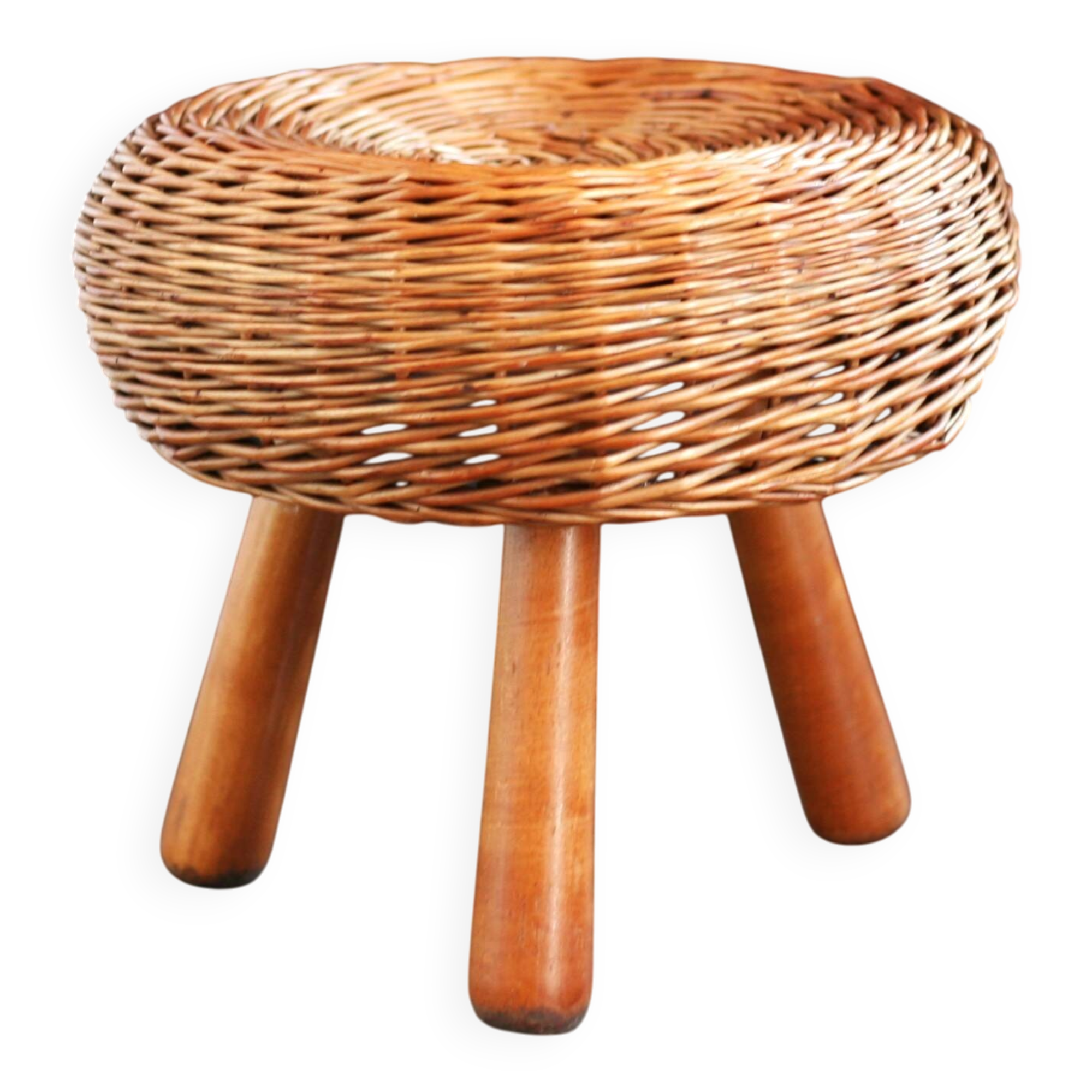 Tony Paul stool, 1950s, USA, vintage design