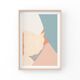 Impression abstraite minimaliste