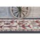 Vintage Turkish Oushak Handmade Wool Cotton White Runner Rug 111x343