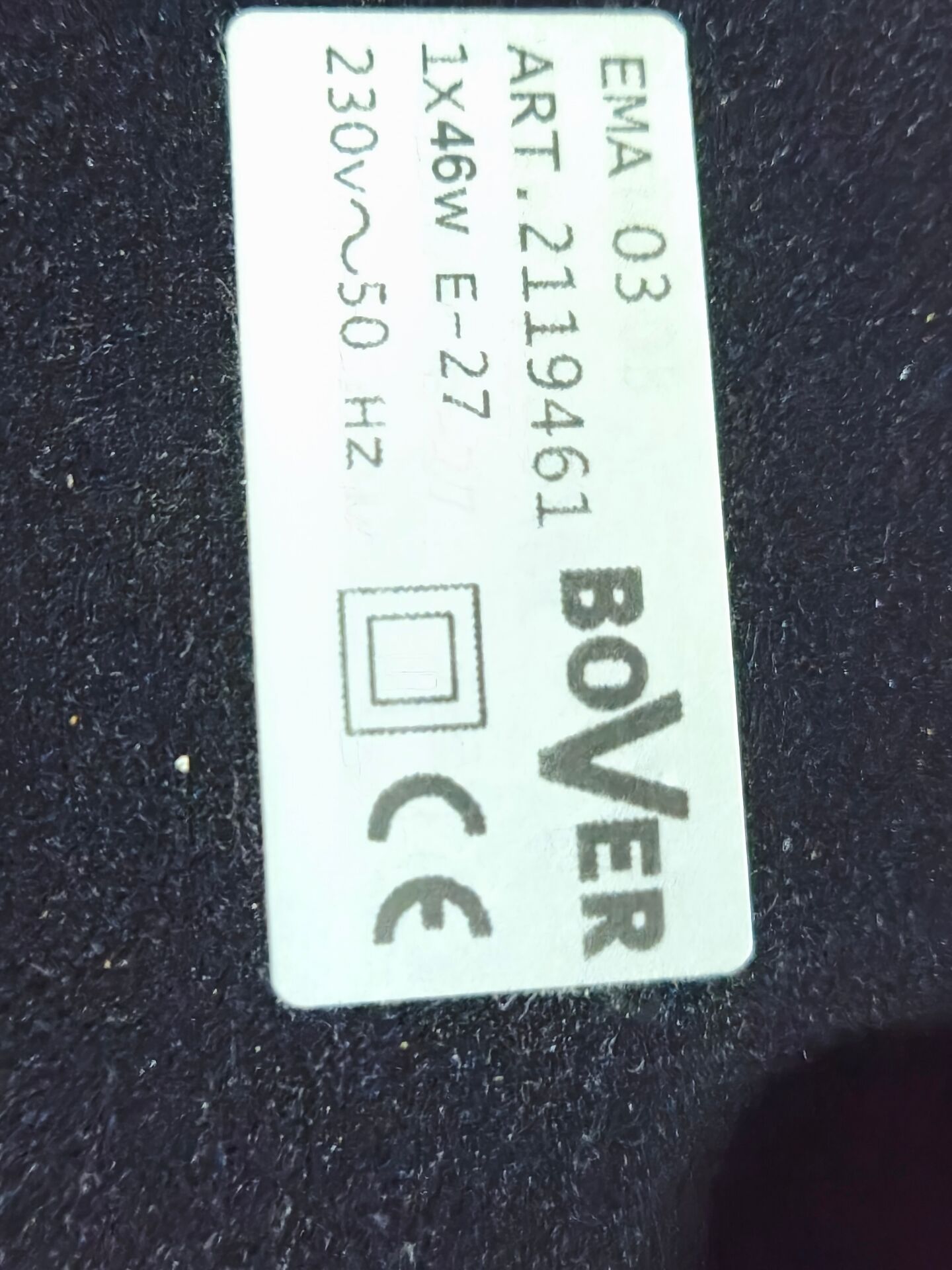 Paire de lampes de luxe bover modèle ema - cuir & laiton nickelé