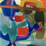 Poster Maurice Esteve Paintings 1961