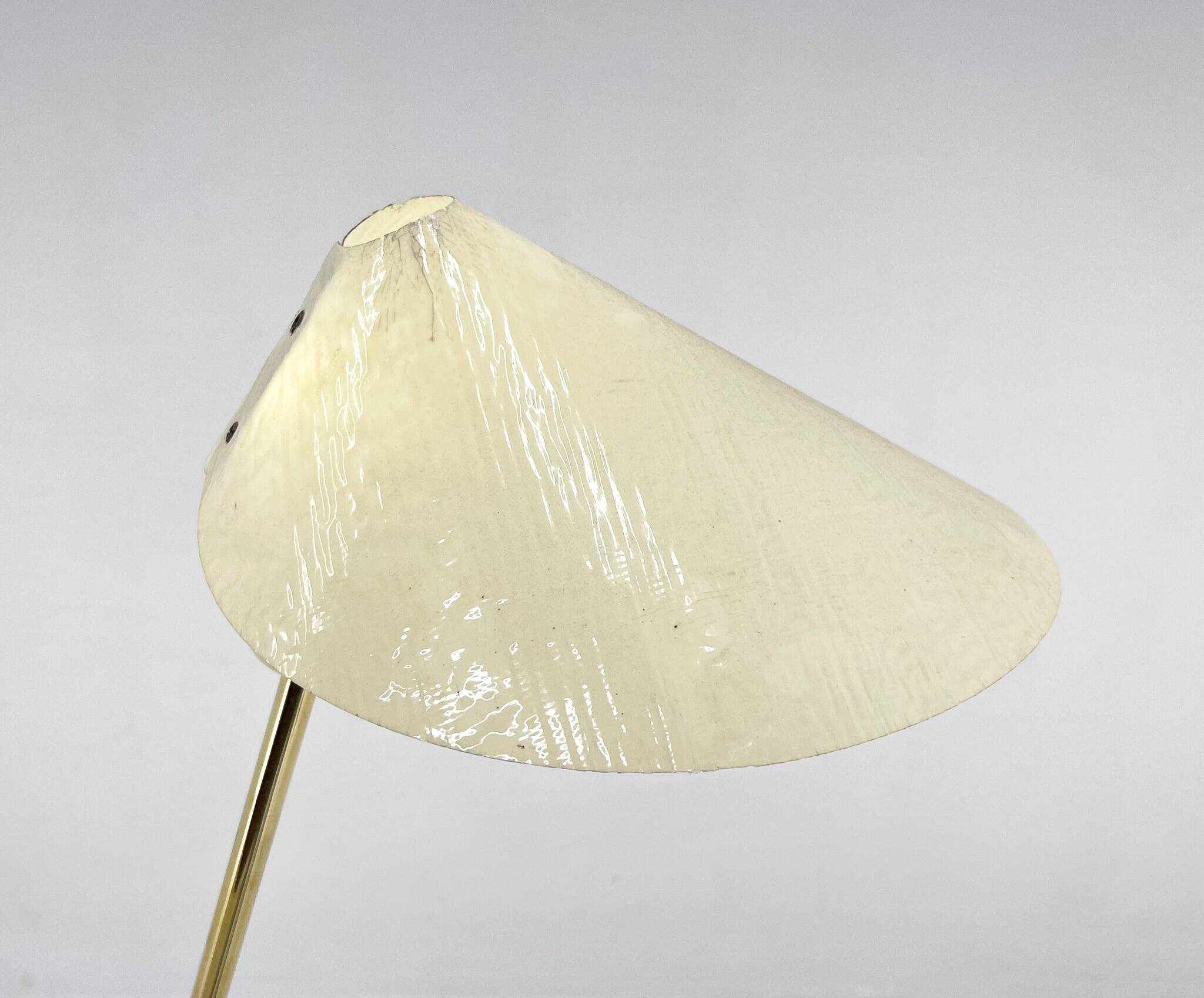 Mid-century Brass Floor Lamp by Napako, 1960s