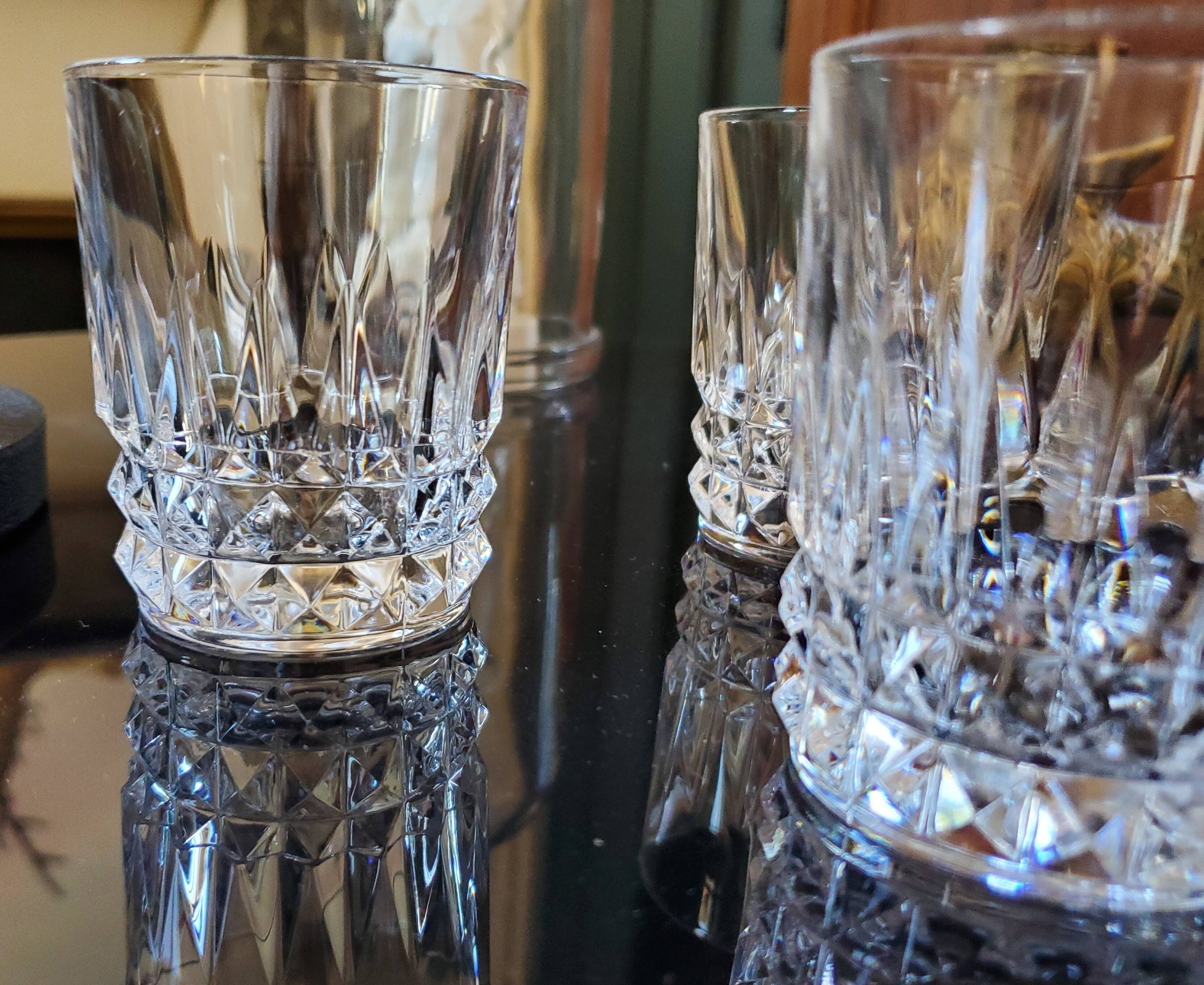 6 whiskey glasses