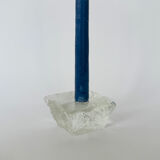 Vintage Modernist Ice Squared Candle Holder by Göte Augustsson, Ruda G