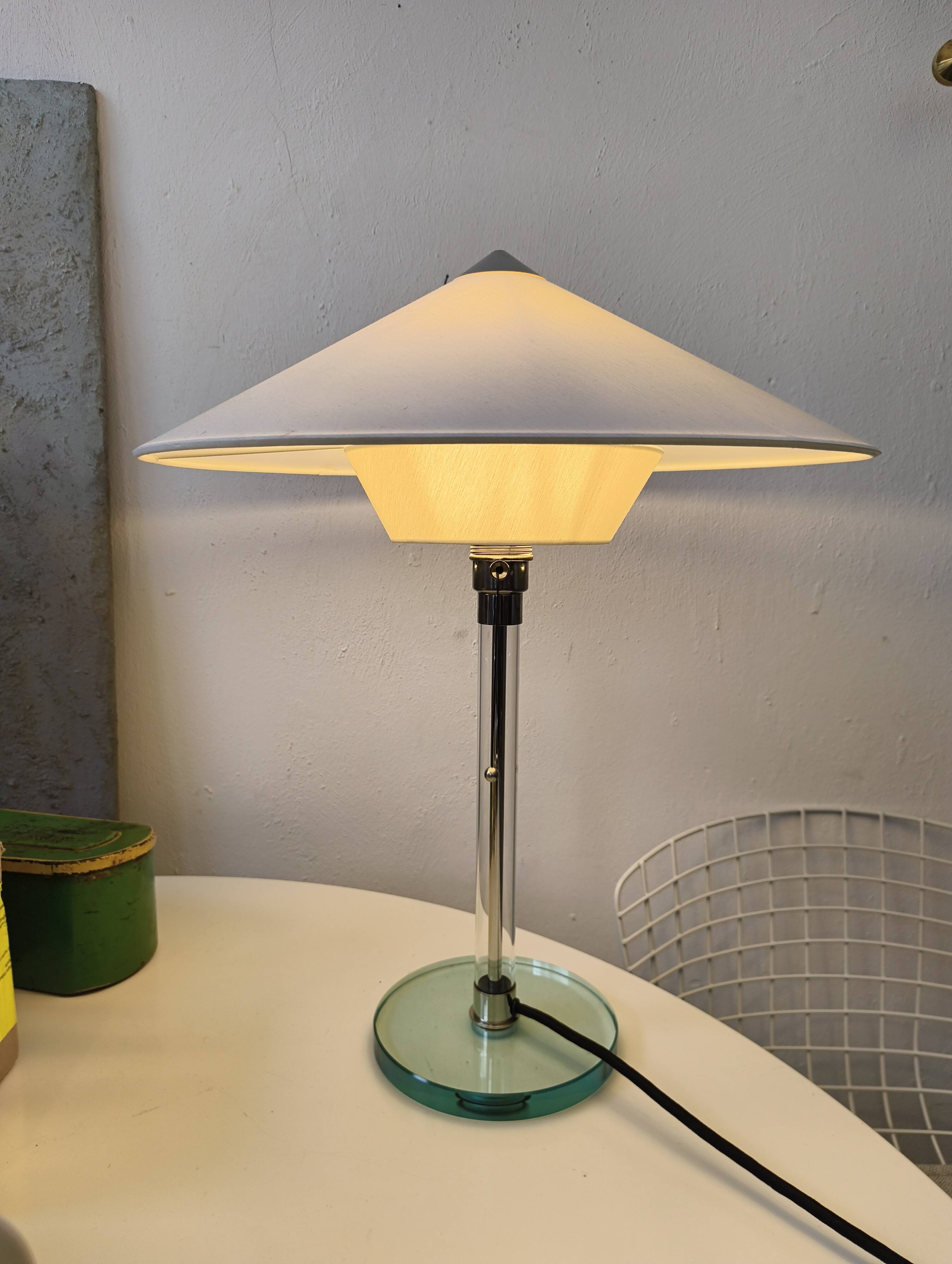 Table lamp by Wilhelm Wagenfeld for Technolumen