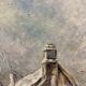 Peinture de paysage sous la neige