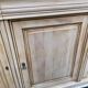 Louis Philippe rustic buffet vintage renovated in solid wood 185cm