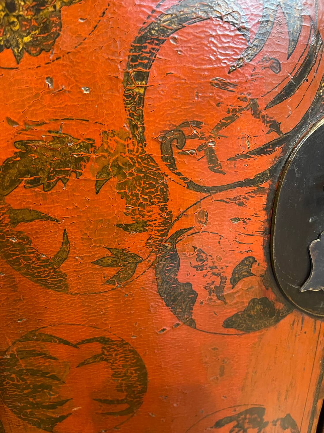 Antique Chinese low sideboard