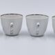 6 tasses et sous tasse en porcelaine Bernardaud Limoges modèle Verdi