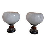 Pair of tablelamp 70s Italian design