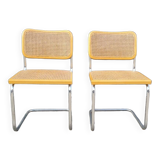 Pair of B32 chairs by Marcel Breuer