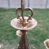 5 signed bronze lights
