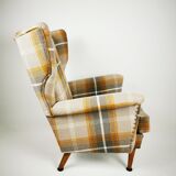 1950's wing back armchair and sofa