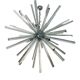 Sputnik Triedro Murano Glass Chandelier