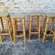 Rattan bar stools