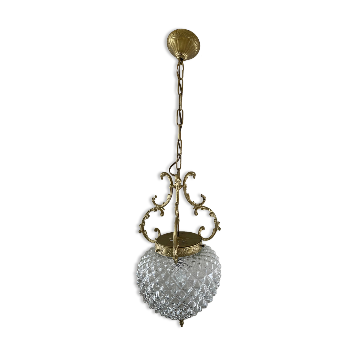 Diamond tip chandelier