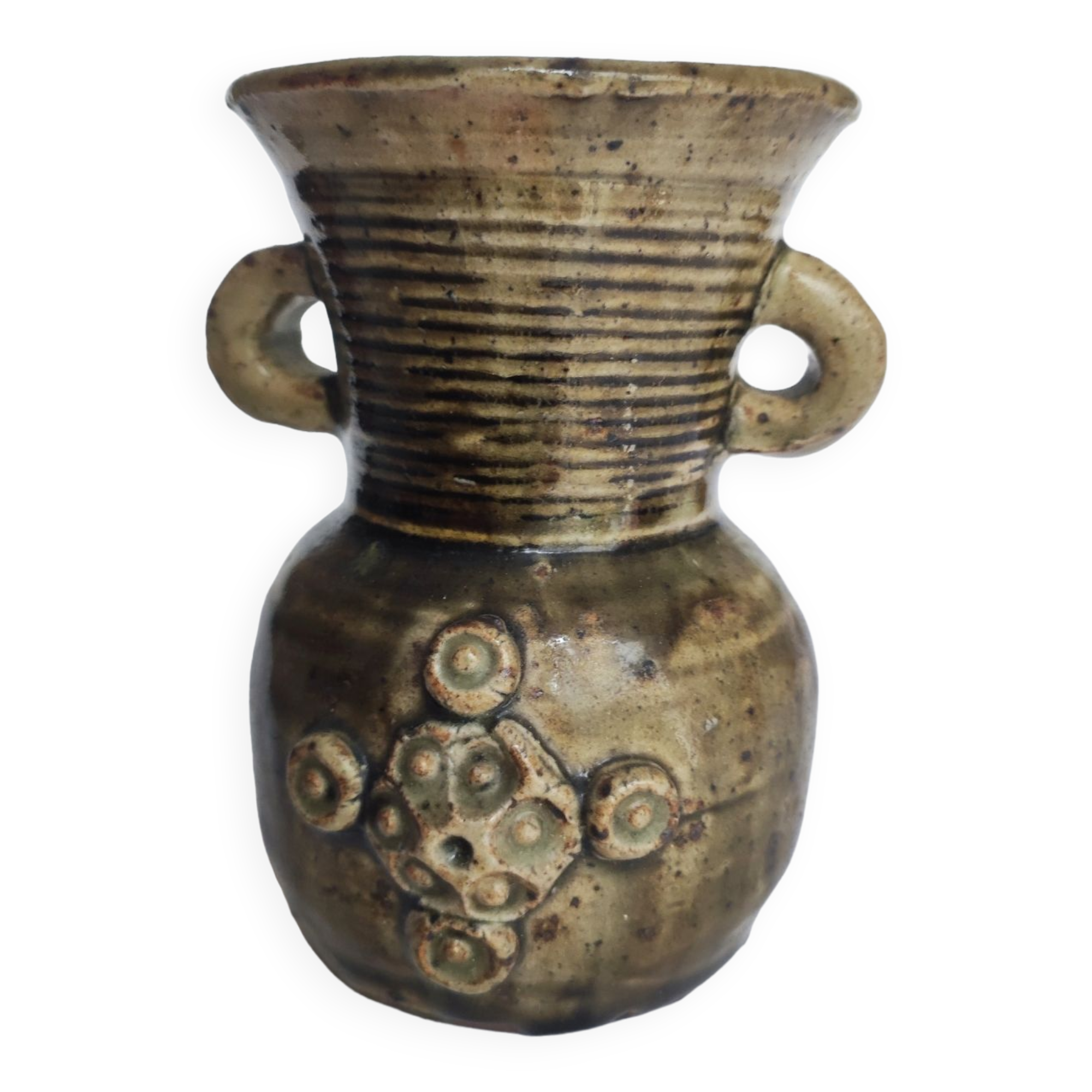 Sandstone vase André Rozay La borne