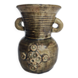 Sandstone vase André Rozay La borne