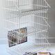 Trio of stackable steel wire baskets vintage italy