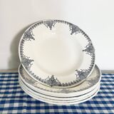 Saint-Jean Varage ironstone soup plates