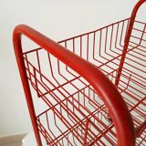 Vintage rolling dessert trolley