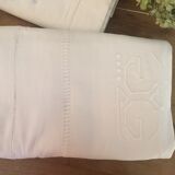Antique embroidered sheet