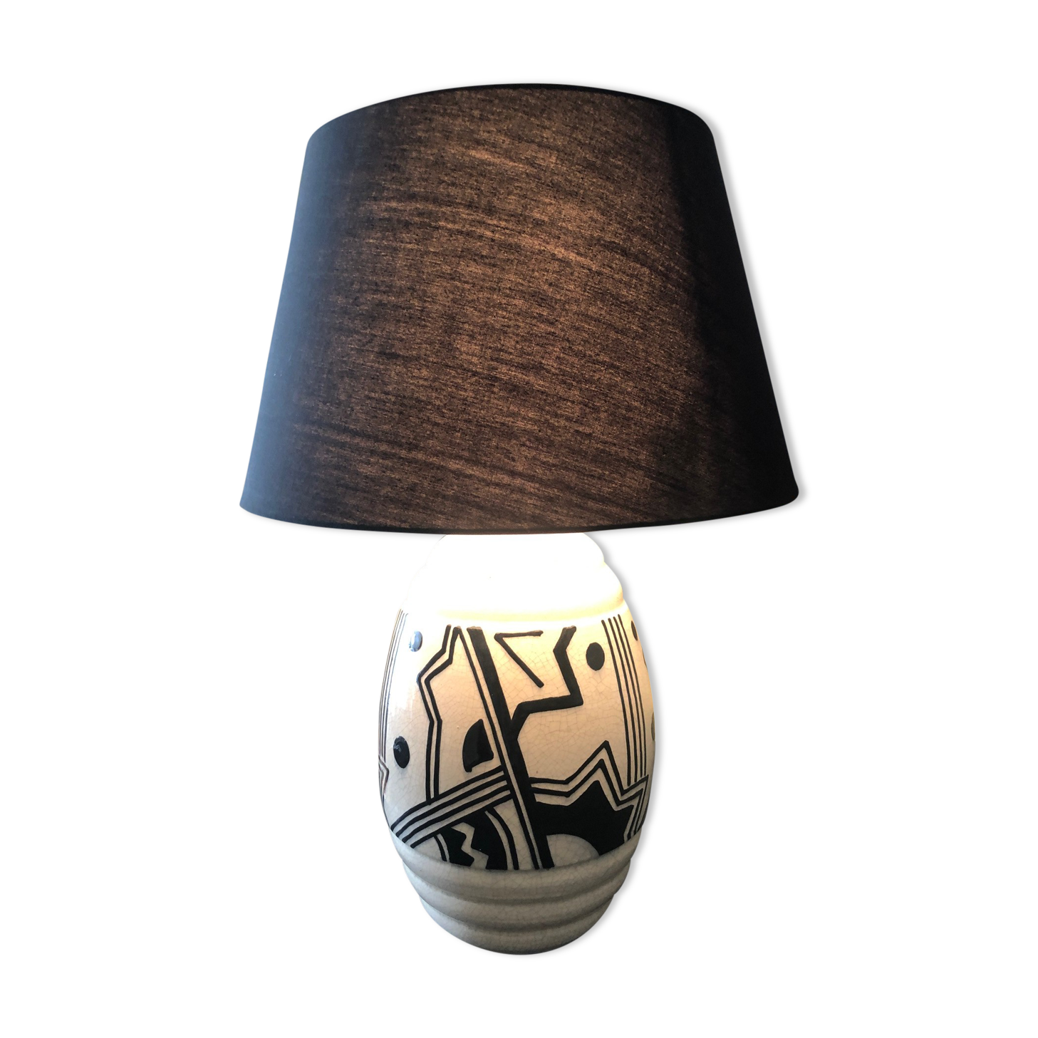 Ceramic lamp art deco