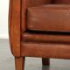 Timeless sheepskin armchair with beautiful colours and a good design