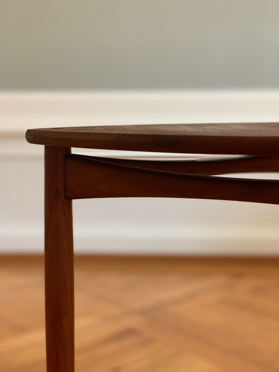 Danish Mid-Century Beside Teak Tables by Ejnar Larsen & Aksel Bender Madsen