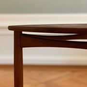 Danish Mid-Century Beside Teak Tables by Ejnar Larsen & Aksel Bender Madsen