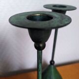 Pair of candlesticks, Memphis style